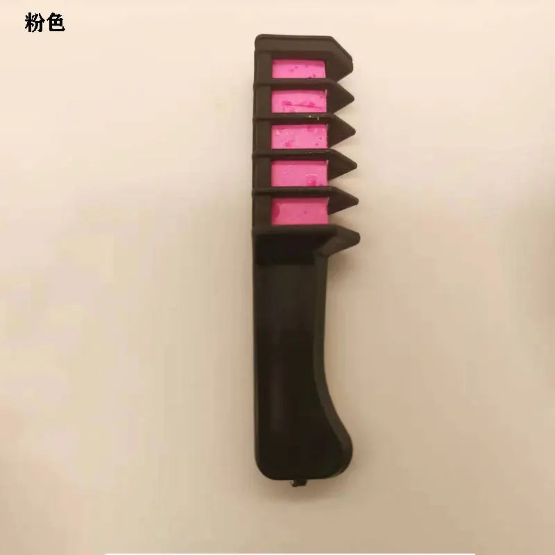 6/1pcs Hair Dye Comb Mascara Design Crayons For Hair Coloring Chalk Temporary Dye Pencil Mini Disposable Gifts Kids Hair Dyes