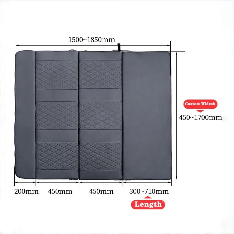 Triple Person Seat Customized Modified RV Passenger Seat Bed Comfortable Adjustable Folding Sofa Seat Ideal for RVs Camper Van