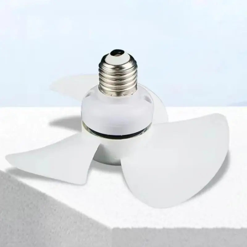 Mini Fan 5W E27 5.1 Inch Ceiling Fan for Indoor Bedroom Cooling - Ceiling Mounted Energy Efficient Lighting