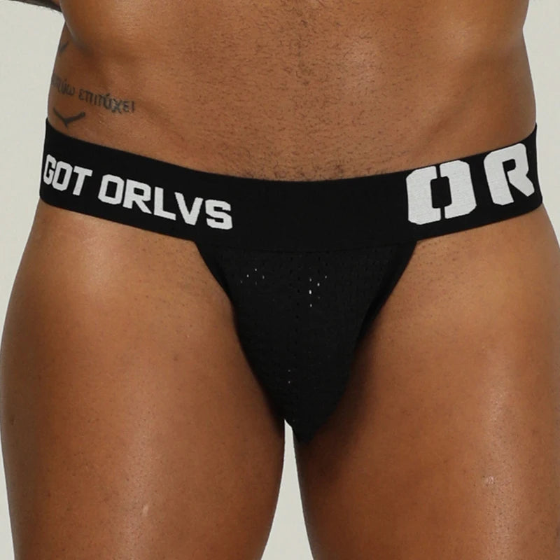 ORLVS Brand sexy gay briefs men bikini male underwear slip hombre calzoncillos hombre kinckers for men briefs addicted underwear