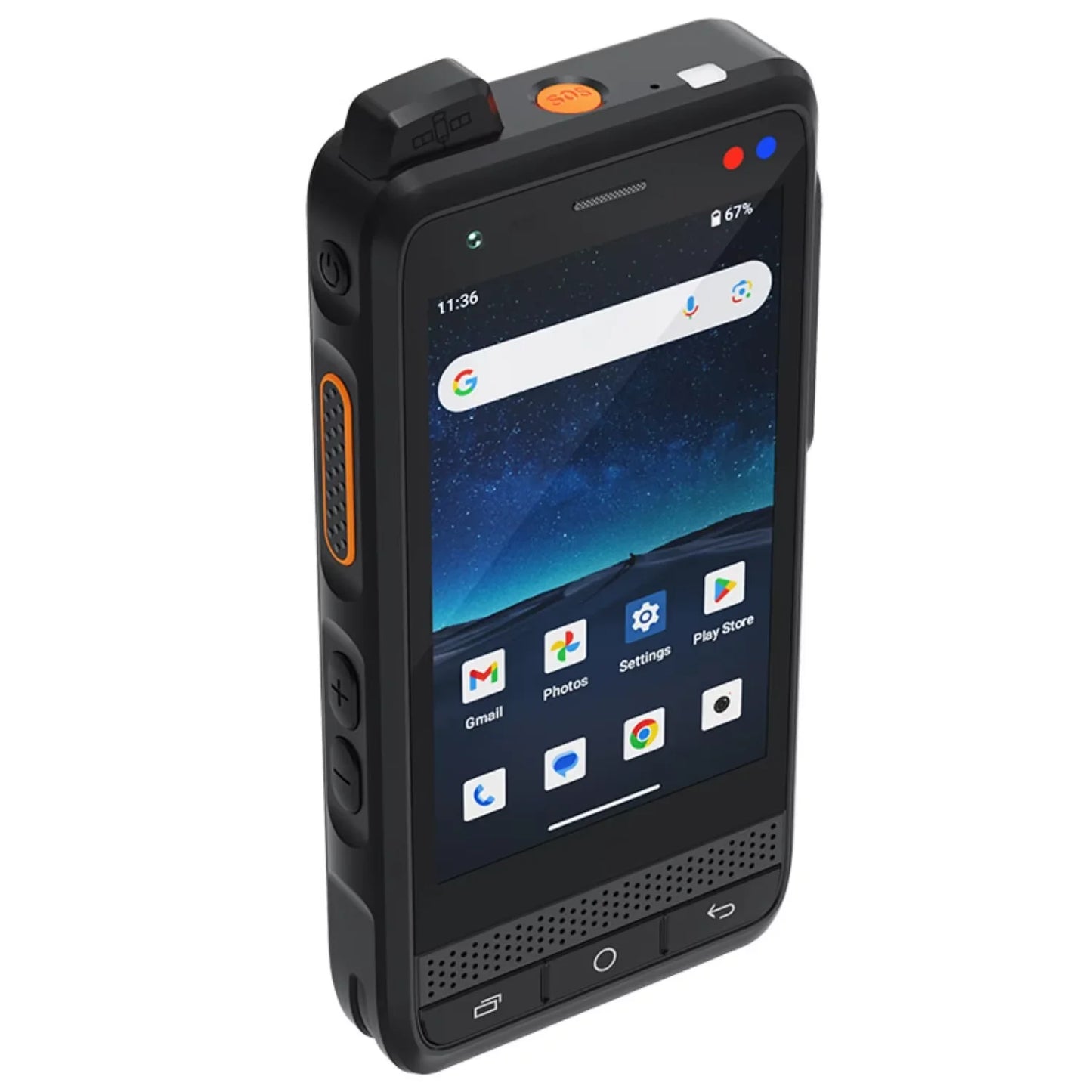 NEW Global Edition UNIWA F400 4G Zello Walkie Talkie Smartphone 4" Android15 5.0MP 13MP 4GB+64GB 4350mAh 15W PoC Radio SOS NFC