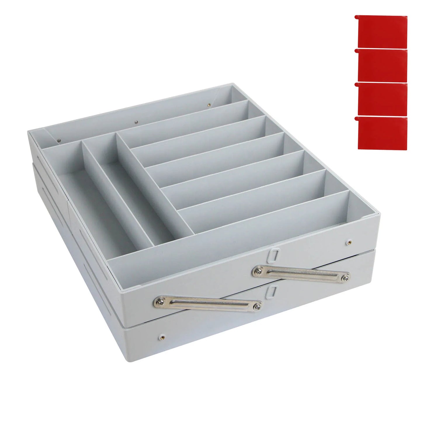 2 Tier Drawer Organizer Multi Level Collapsible Expandable Desk Organizer Trays for Office Supplies, Kitchen Gadgets Utensils