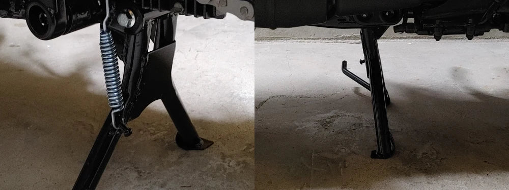 Motorcycle For HYOSUNG Aquila GV300S GV125 GV300 GV 125 300 S 300S Middle Kickstand Center Stand Parking Central Support Bracket