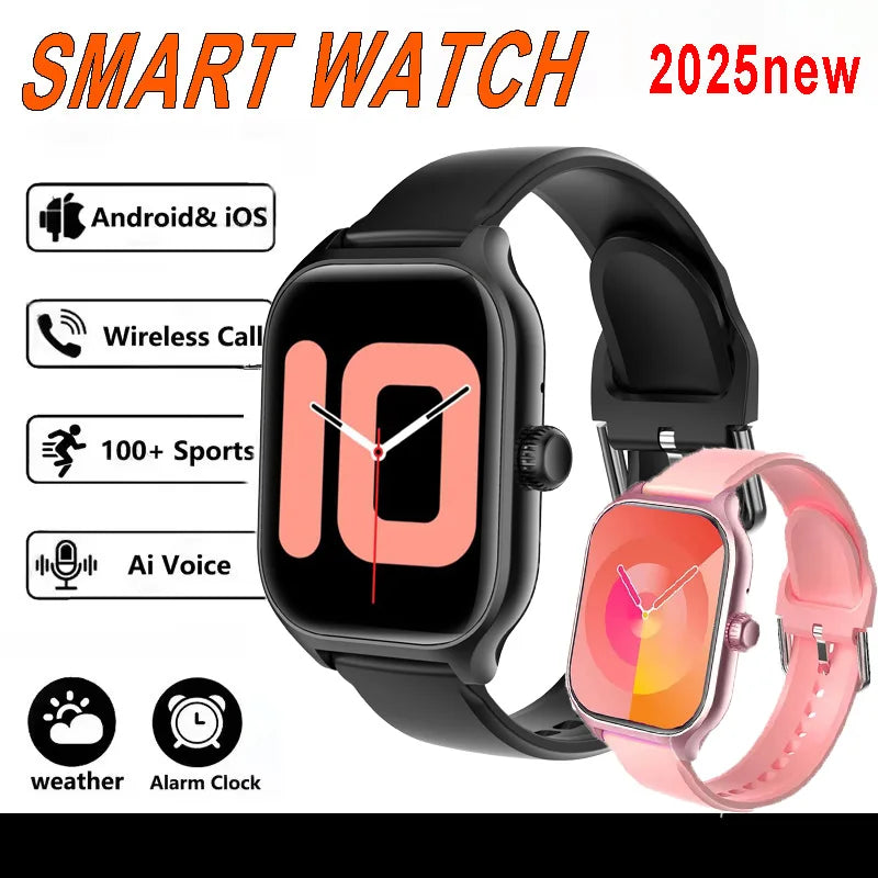 Smart Watch Bluetooth Calling Message Notification Multi-Sport Mode Heart Rate Blood Pressure Blood Oxygen Monitoring SmartWatch