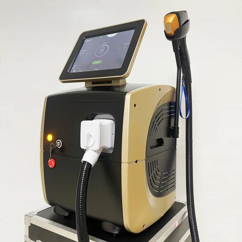808 Diode Laser Hair Removal Machine 2025 3Wave Painless Permanent Portable 3000w Alma Soprano Titanium