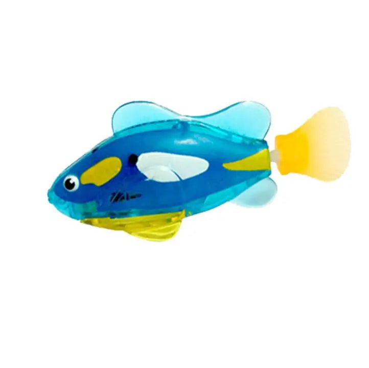 Flash Swimming Electronic Pet Fish Bath Toys for Children Kids Bathtub Battery Powered Swim Fishing Tank Decoration