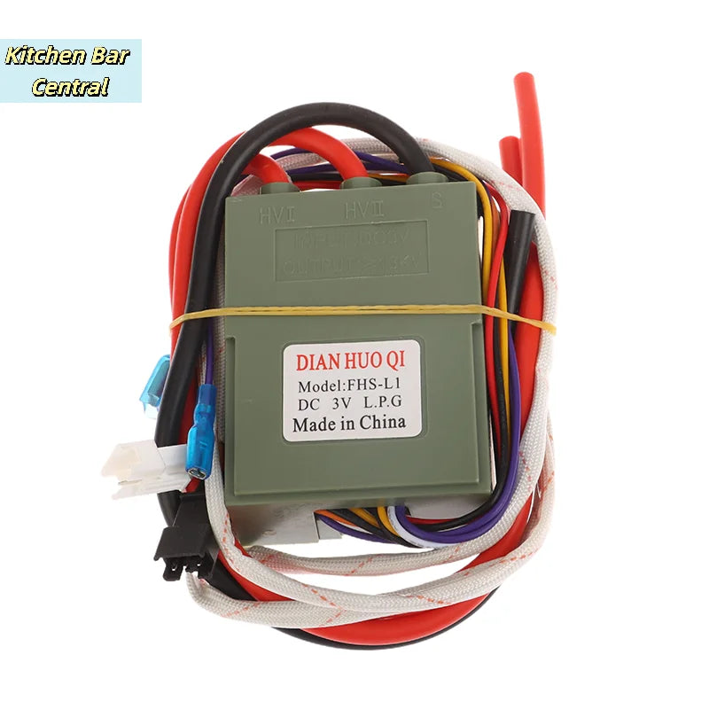 【DC 3V Gas Stove Double Ignition With Temperature Control And Display Pulse Igniter 12 Wires For Gas Water Heater】