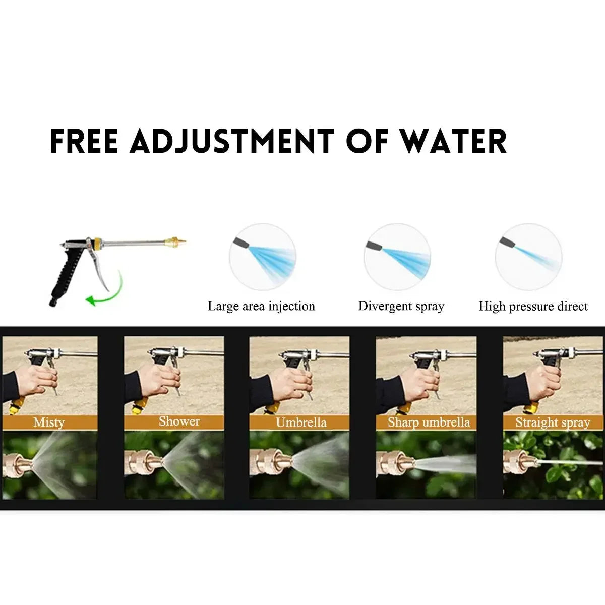 12V 100W 200PSI High Pressure Car Electric Wash Pump Sprayer Kit  Auto Washer Sprayer Cleaning Machine Set with Car Charger