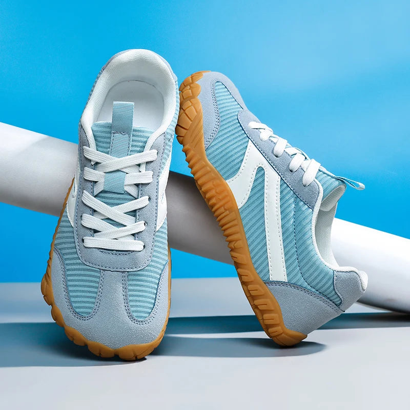 New Wide-toe Men's Shoes Casual Soft Sole Wide-Toe Shoes Walking Sneakers Breathable Mesh Comfortable Barefoot Shoes Big Size 48