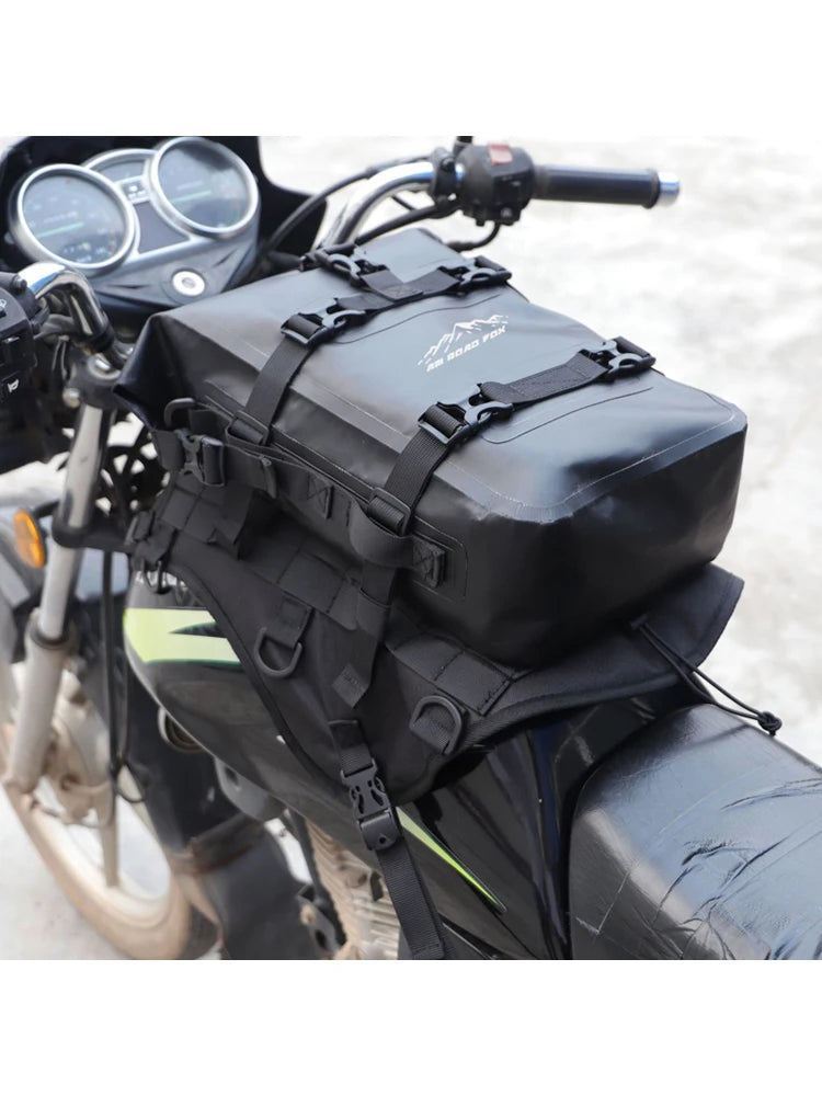 Motorcycle Bumpers Bag Waterproof 6L-8L Motorcycle Side Frame Bag Motorcycle Crash Bar Bag Universal Tools Storage Bag