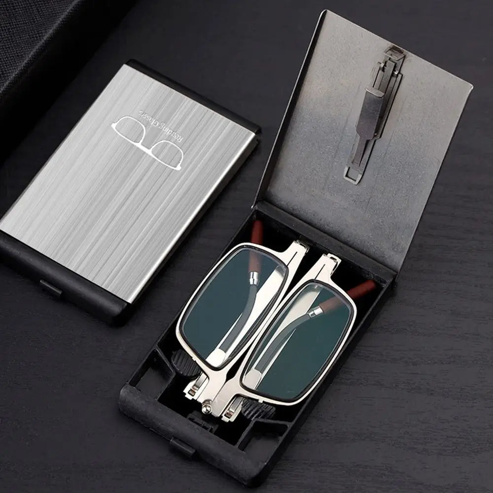 Blue Ray Blocking Anti-Blue Light Reading Glasses Mobile Phone Holder Portable Optical Spectacle Eyeglass Ultralight Metal