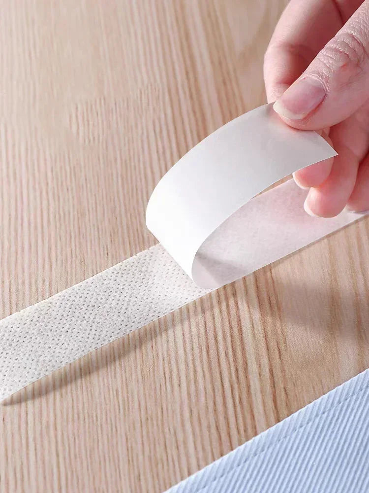 8/40M Hat Shirt Collar Anti-dirty Grime Protector Fixing Sticker Self-adhesive Disposable Tape Rolled Sweat-absorbent Tape