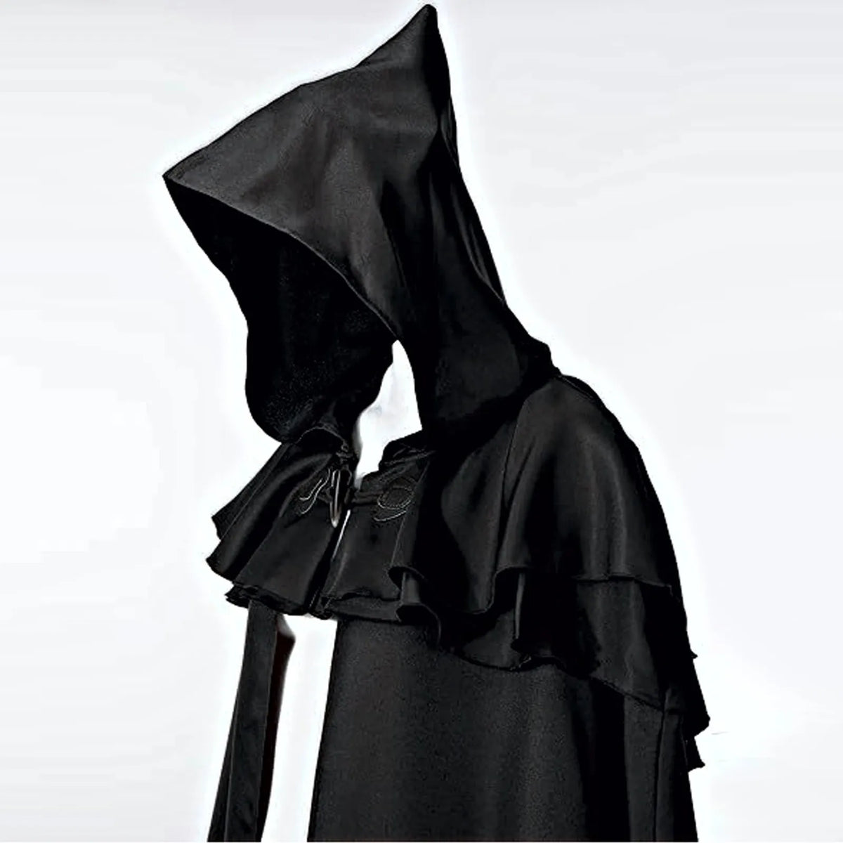Halloween Hooded Capes For Adult Long Cloaks Cosplay Costumes Witch Red Black Purple Green Grim Reaper Cape For Women Men