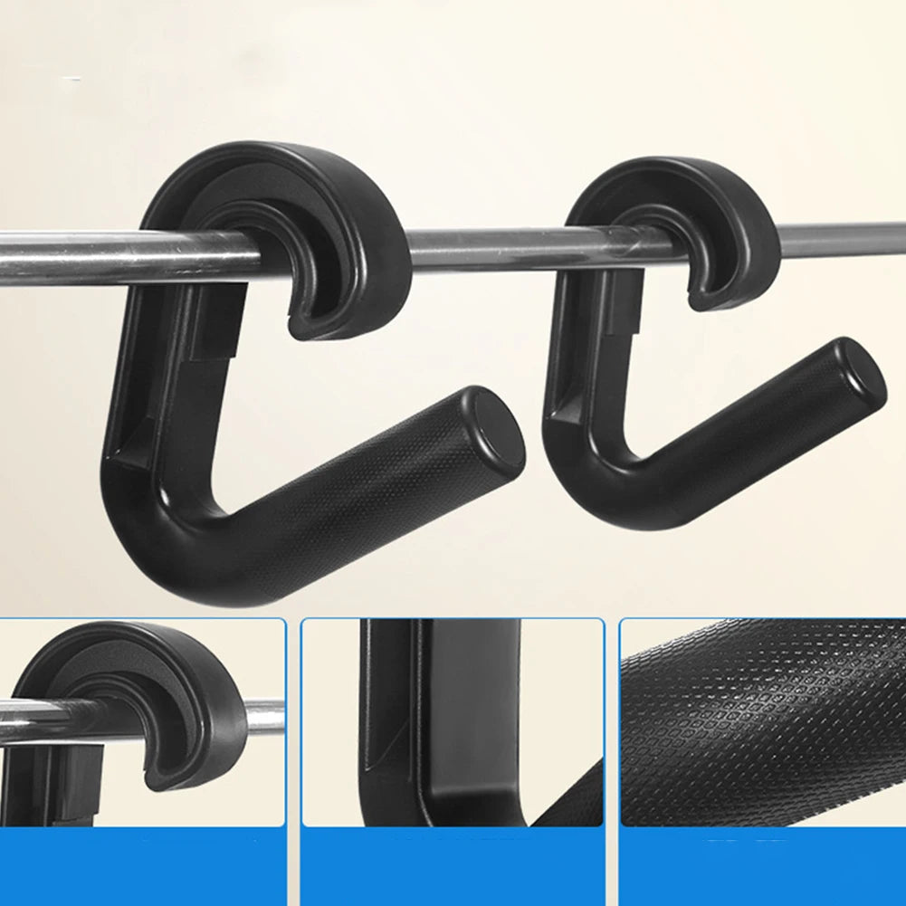 Eutral Grip Handle Hook Fitness Handle Multi-Function Pulls Up Handle Resistance Band Handle for Barbell Pull-up Bars Exercise