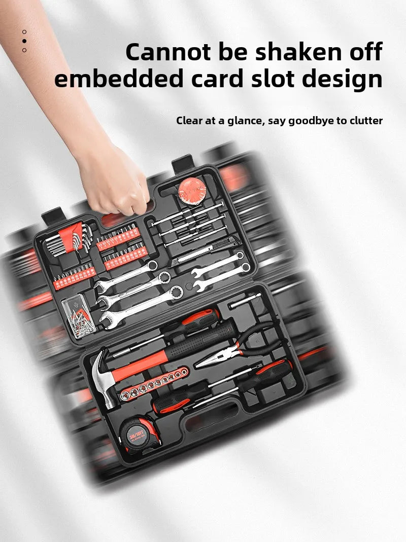 Multifunctional Tools Set Household Maintenance Portable Vehicle Tool Sets Professional Hammer Pliers Wrench Hand Tool