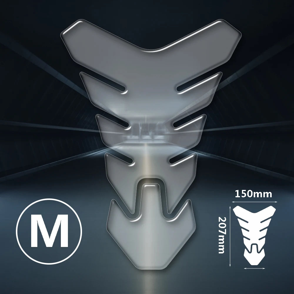 Transparent Motorcycle Tank Pad Protection Universal for Kawasaki Honda Yamaha Suzuki Aprilia Benelli Motorbike Stickers