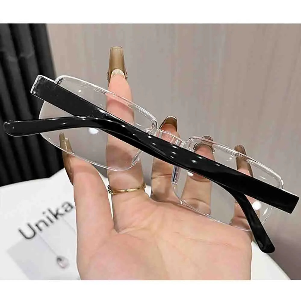 Smart Zoom Reading Glasses Anti Blue Light Presbyopia Glasses for Men Women Adjustable Focus Light Lightweight Reading Glasses