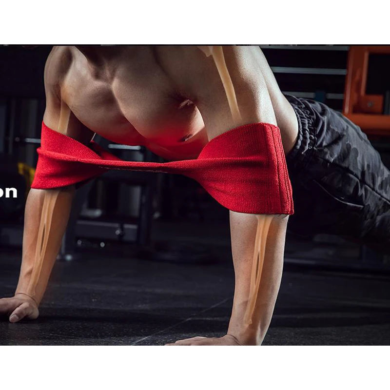 Bench Press Power Resistance Band,Bench Power Weight Lifting Training,Fitness Increase Strength Push Up Gym Workout