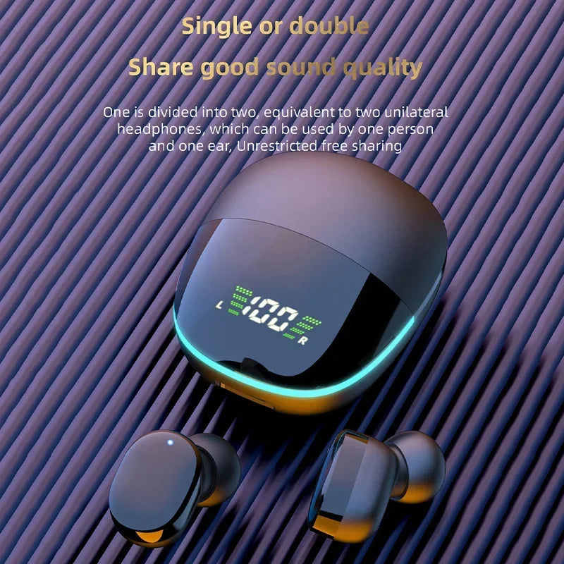 Original G9S TWS Air Pro Fone Bluetooth Earphones Wireless Headphones Touch Control Earbuds with Mic Wireless Bluetooth Headset