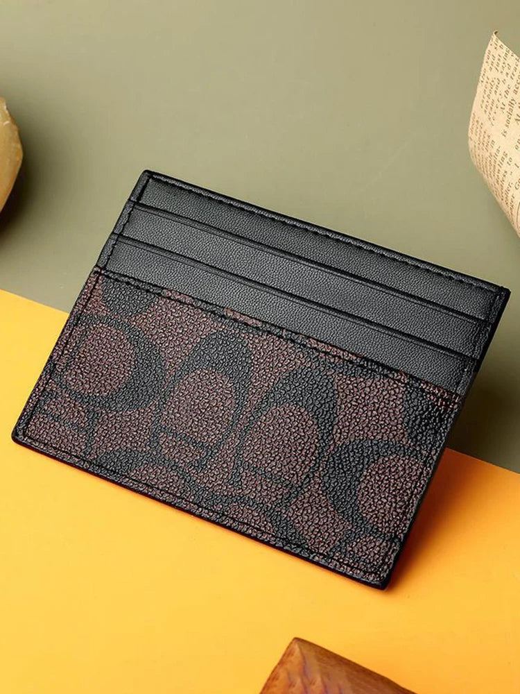 Luxury Design Wallets for Women Multi-Function Card Holder PU Leather Female Small Card Bag Short Women's Purse