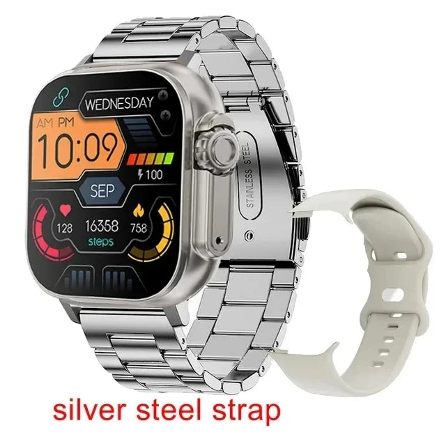 New T900 Watch Ultra Smart Watch 49mm 2024 NFC Men Women GPS Track Bluetooth Call BT Music Games Wireless Charging Smart watch