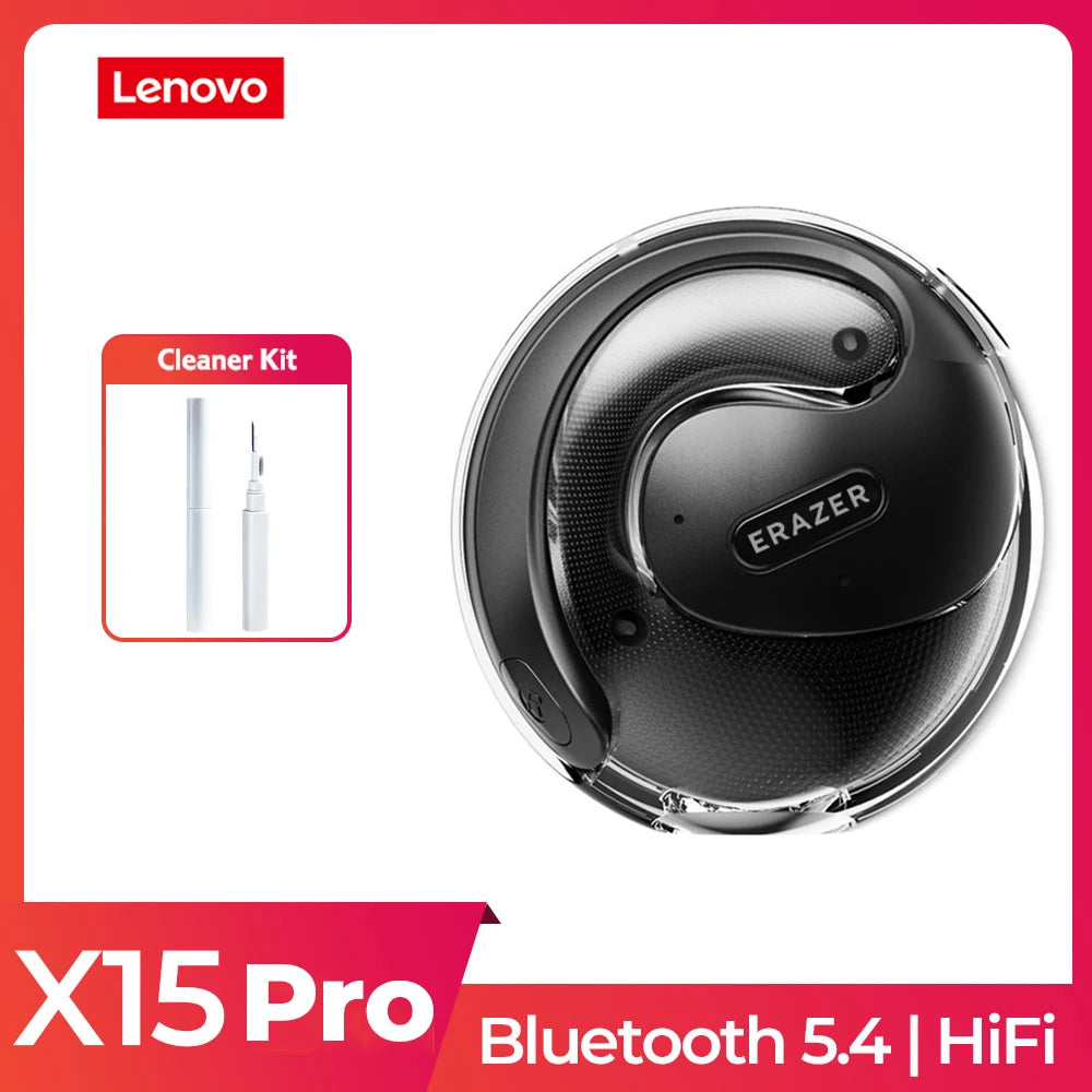 MINISO X15 pro Bluetooth 5.4 Earphones Erazer X15 Sports Wireless Headphones Noise Reduction HD Call Lenovo Earbuds with Mic