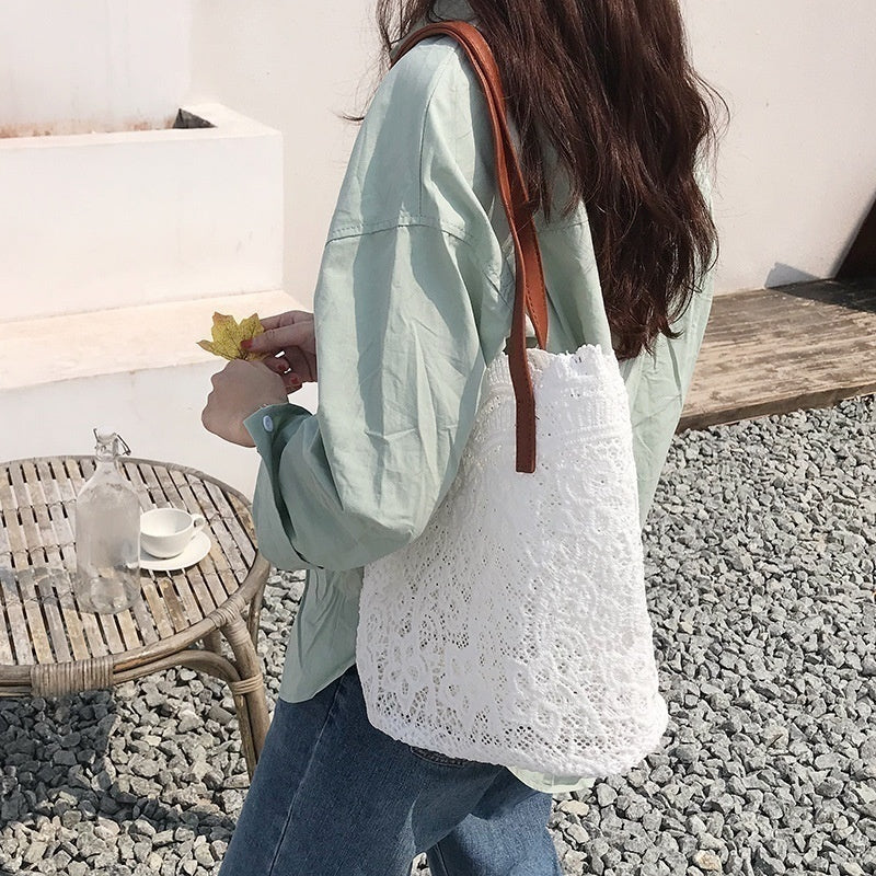 Women's Bag Shoulder Bags Leather Handbags Canvas TOP-handle Bag Luxury Fashion Lady Crossbody Bags for Women Casual Fashion