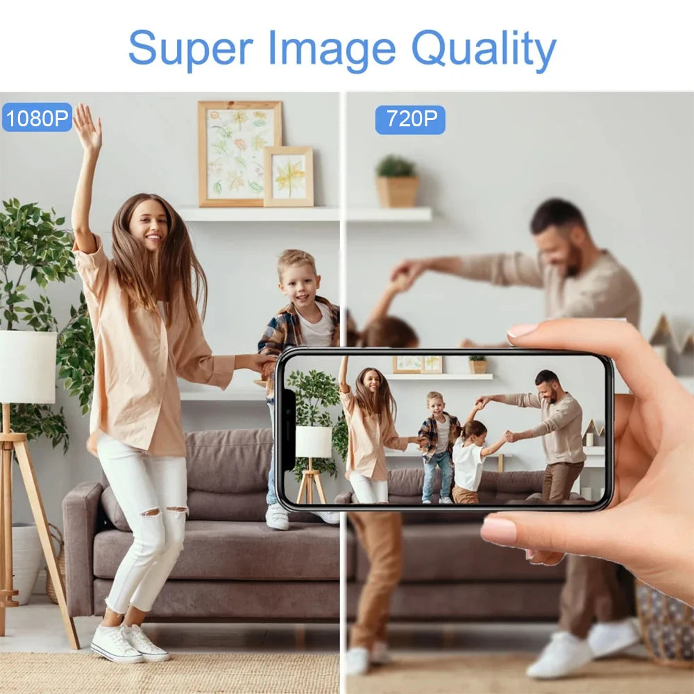 128GB WiFi Mini Camera 1080P Diy Module Nanny Video Recorder Home Security Camera Micro Camcorde Suitable for Home/Office Use