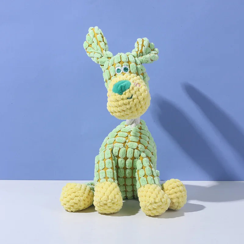 Pet Dog Plush Vocalizations Funny Donkey Toys Resistant to Biting and Grinding Teeth Interactive Vocalizations Pet Toys