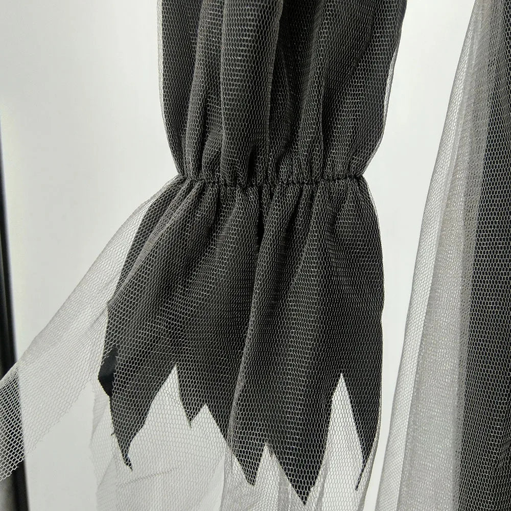 Halloween Costumes Cosplay Costumes Ghost Bride Witch Vampire Performance Game Clothes Women Dress Scary Demon Medieval Cloak