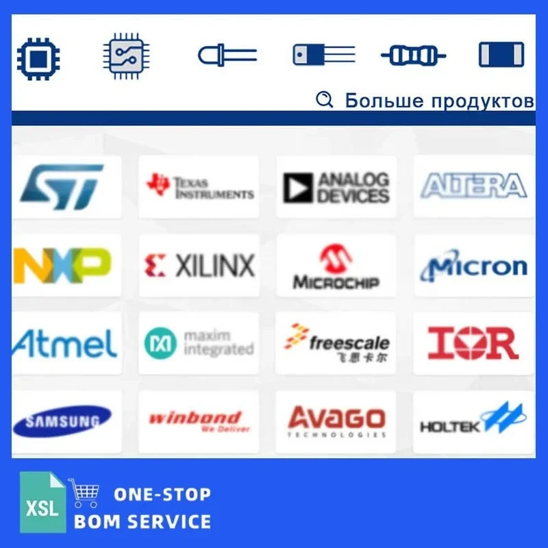 Electronic Component Order One-Stop Procurement BOM Table Integrated Circuit IC Chip Contact Customer Service For Quotation
