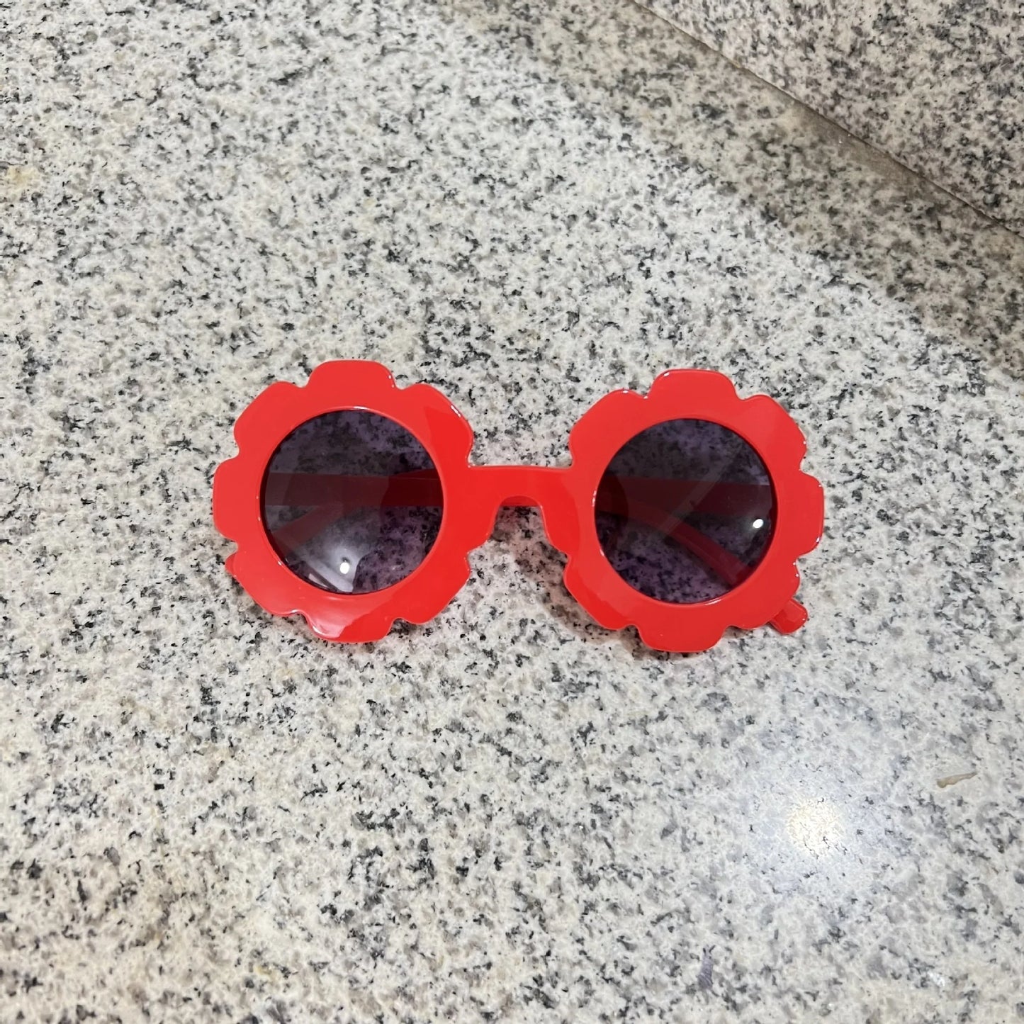 2023 new cute children's frosted glasses color series baby sunglasses