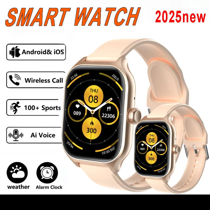Smart Watch Bluetooth Calling Message Notification Multi-Sport Mode Heart Rate Blood Pressure Blood Oxygen Monitoring SmartWatch