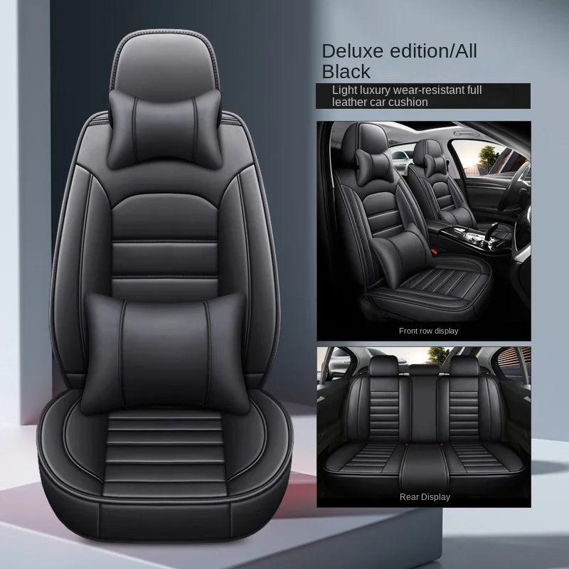 Universal Style Car Seat Cover for Volkswagen Touareg Golf ID3 ID4 X T-Cross Car Accessories Interior Details Seat Protector