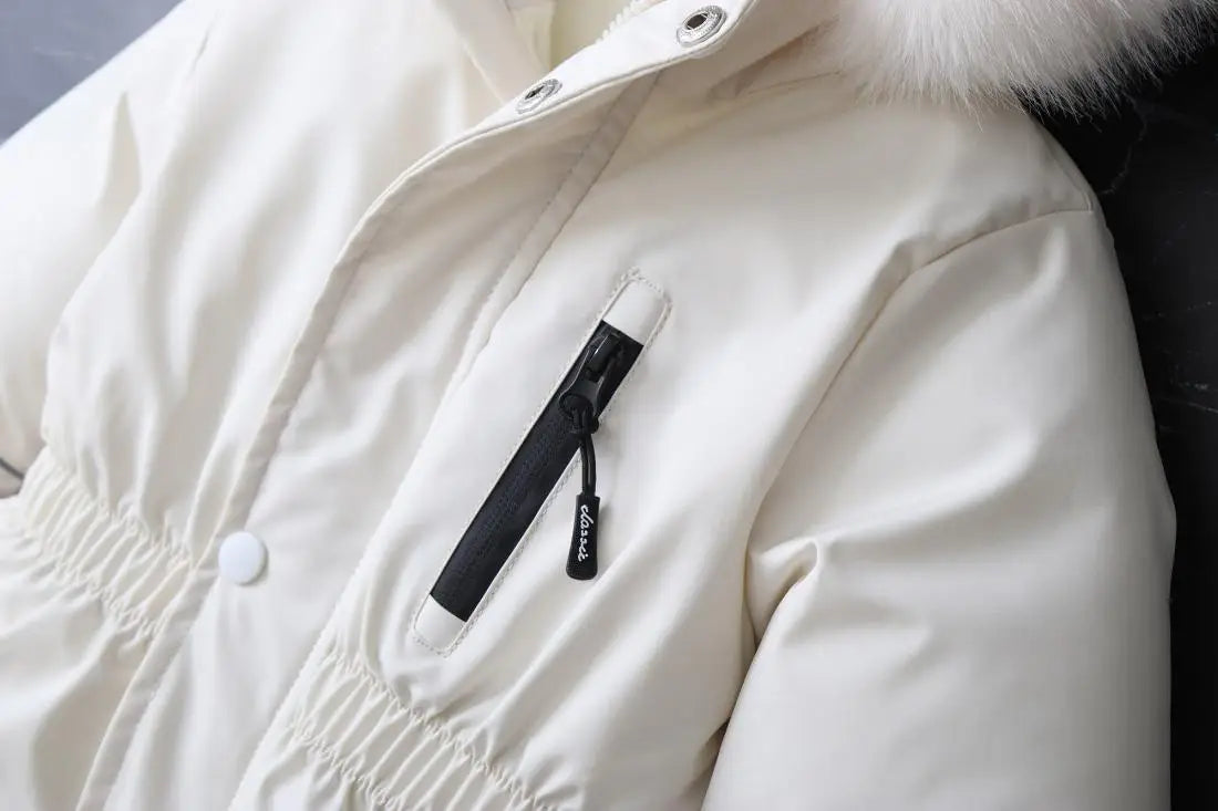 Pink Warm and Thick Boys and Girls Ski Velvet Lining Clothes Jumpsuit  2025 Winter New Children's Clothing Jumpsuit 1-5Y Parka