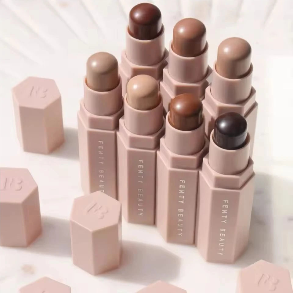 2026 Fashion Fenty Beauty Makeup Set Lipstick Diamond Facial Illumination Powder Presenting Facial Contour Stick Loose Powder