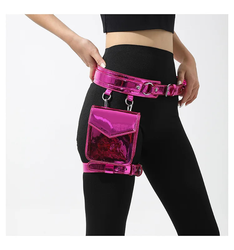 Belt Bag Mini Bag Waist Bag Leg Bag Sports Fitness Running Bag With Yoga Pants Headset Lipstick Bag Fanny Pack Purse Waist Pack