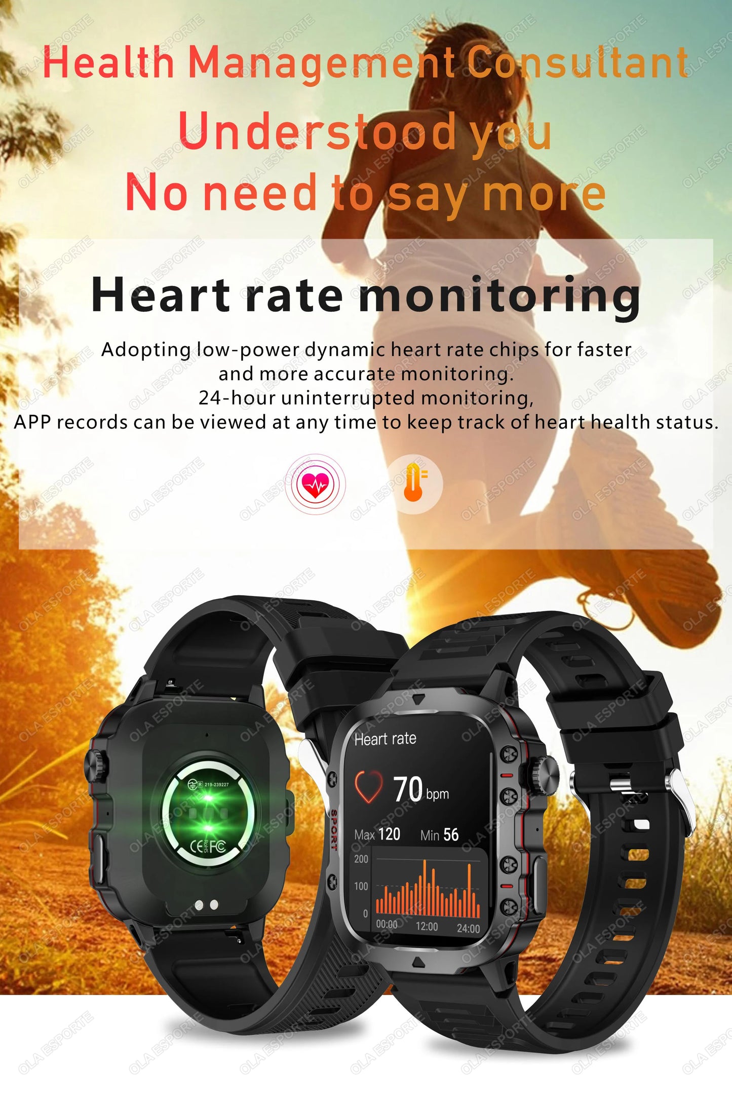 2025 New Rugged Military GPS Smart Watch Men Bluetooth Call Health Monitoring AI Voice Sport Waterproof Smartwatches For Android
