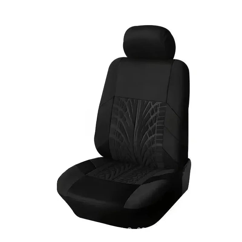 Car Seat Covers Full Set Front Split Rear Bench For Car Universal Cloth SUV Sedan Van Automotive Interior Covers Car Seat Cover