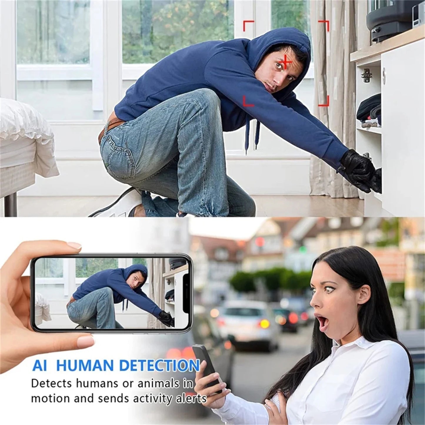 NEW X5 Mini Camera HD1080P Compact Wireless WIFI Camera with Recording Function Suitable for Outdoor Camping at Home Mini Camera