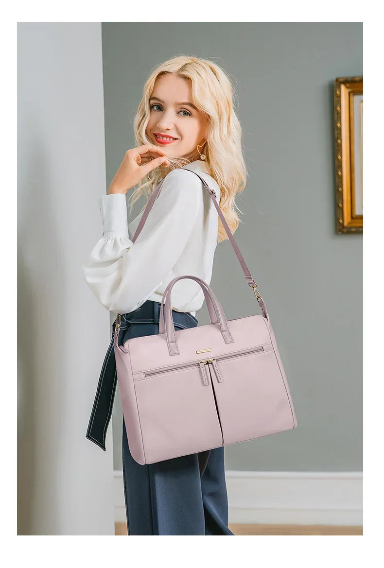 GOLF Women's Business Bags Briefcases Laptop 15 Inch Bag Commuter Handbag Lady Casual College Shoulder Bags for Women Trend 2024
