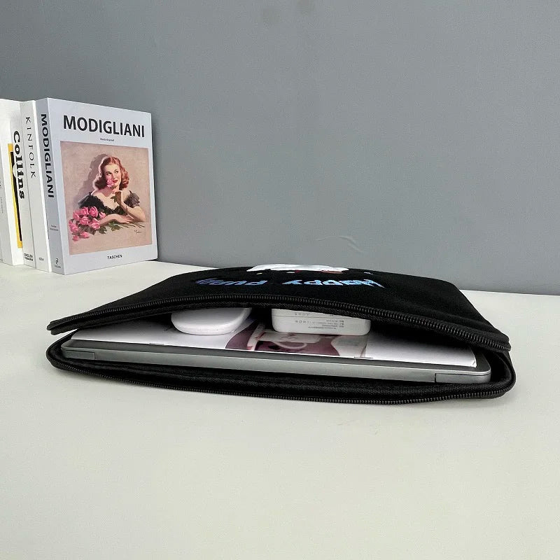 Cute Laptop Sleeves Carring Case 13 13.6 15 15.6 Inch Computer Bags for Macbook airM1 13.3 PRO14 15 Inch ASUS HP Liner Sleeve