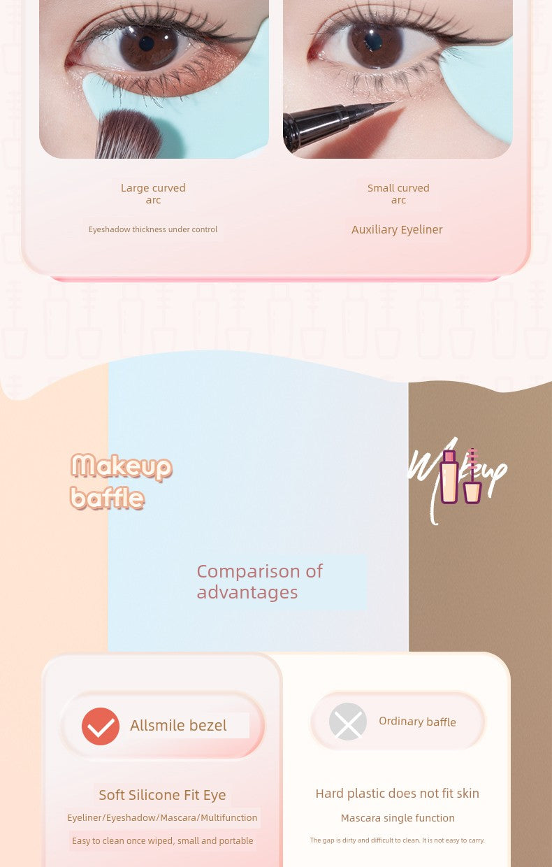 Allsmile Auxiliary Eyeliner Mascara Baffle