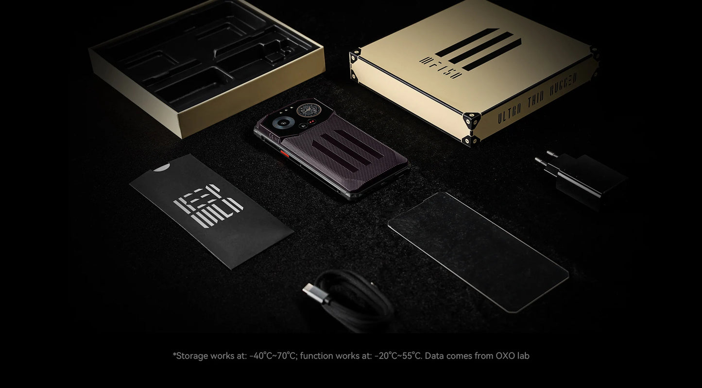 IIIF150 B3 Pro 6.6" Screen 5G Rugged Phone Android 14 Smartphone Dual Display 32GB 512GB 100MP Camera 10800mAh Ultra-Thin Phone