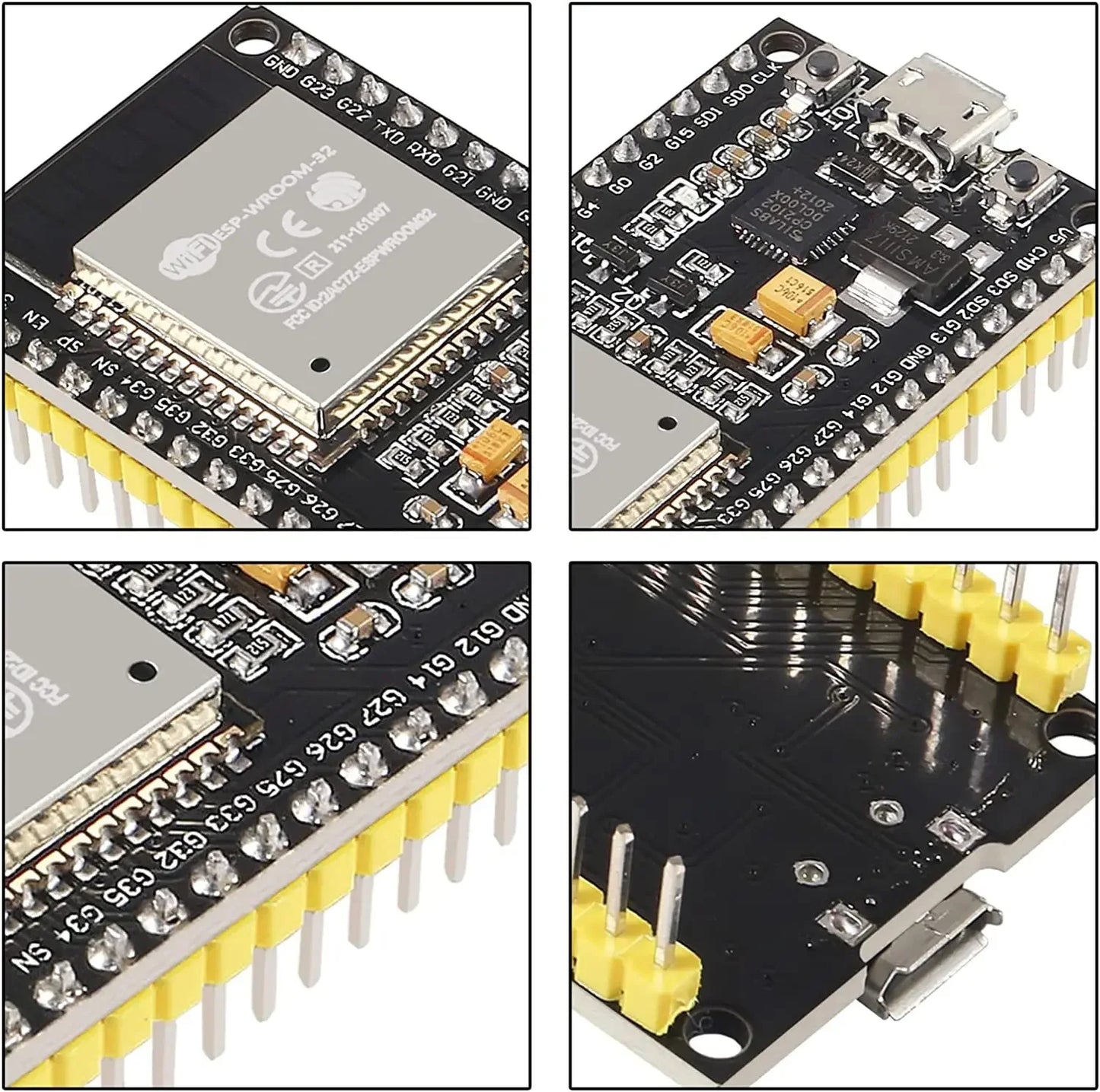 ESP32 Development Board WiFi+Bluetooth Ultra-Low Power Consumption Dual Core ESP-32S ESP32-WROOM-32D ESP32-WROOM-32U ESP 32