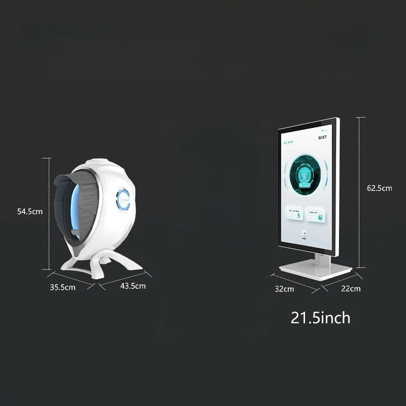 Esintelligent Scanner Skin Analyzer Device Facial Skin Analysis AI Skin Arrivals 3D Analyzer Facial Skin Test