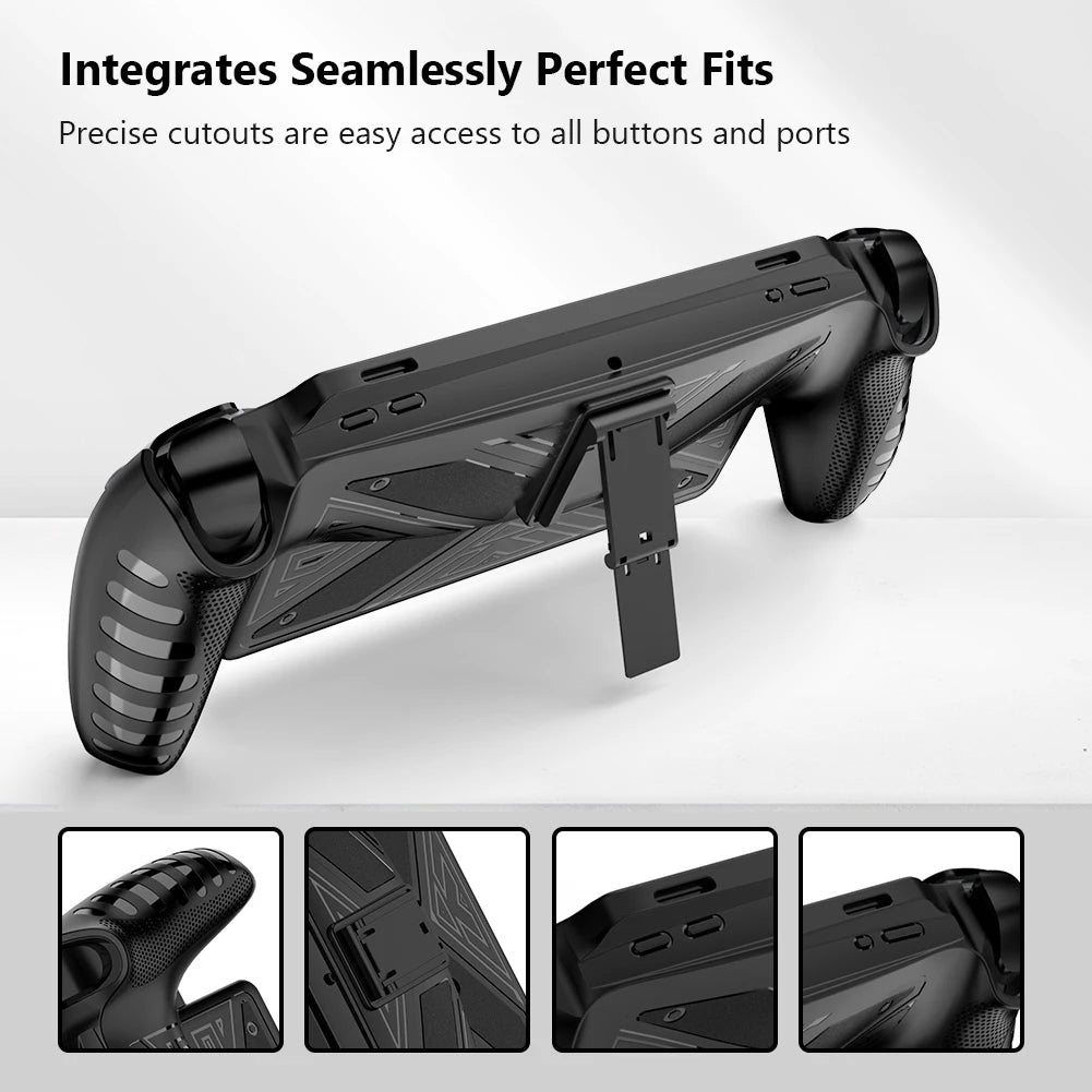 TPU Full Protection Protector Cover Transparent Shock Resistance Anti-Scratch for Playstation Portal Gaming Console Accessories