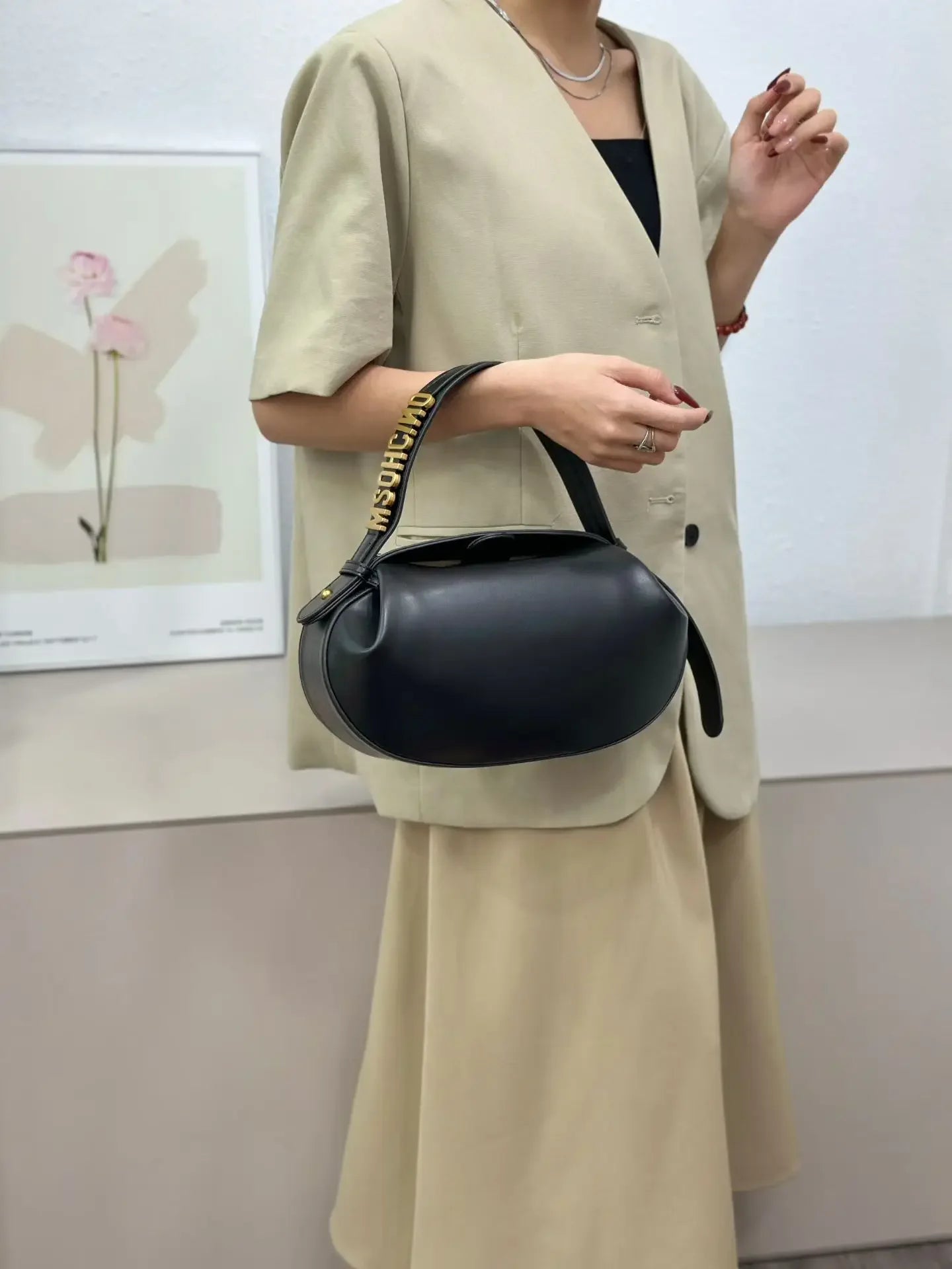 Large Capacity Diaper Bag Women Tote Handbag Shoulder Crossbody Vintage Simple Leather Commuter Luxury