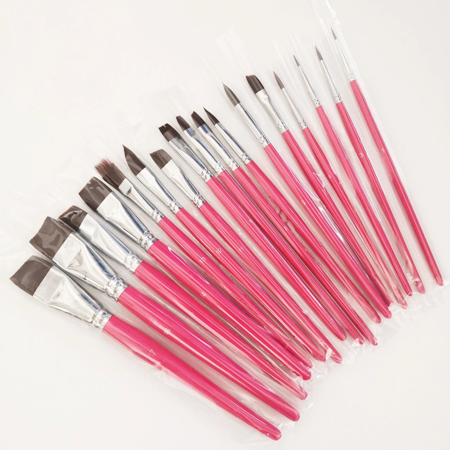 High Quality Face Body Paint Brushes Sky Blue Artist Watercolor Painting Makeup Brush Set For Kids