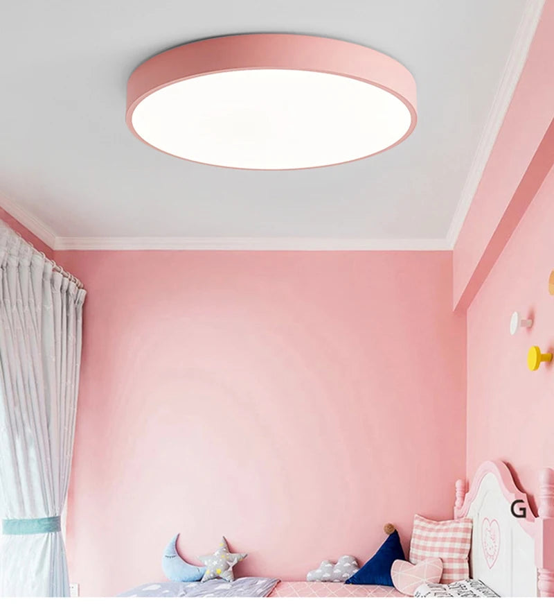 Macaron LED Nordic ceiling light creative modern minimalism living room bedroom study dining room corridor balcony lighting